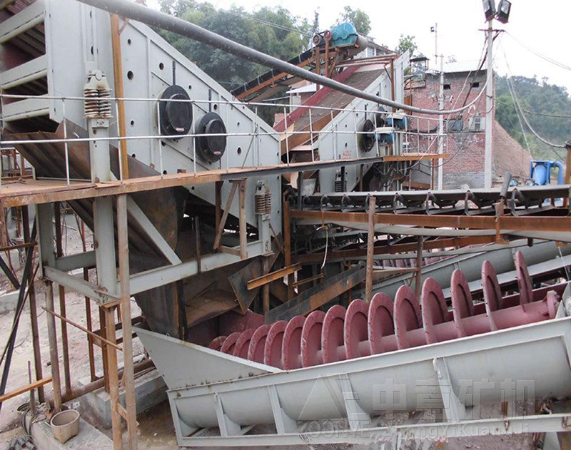 洗沙現(xiàn)場(chǎng)