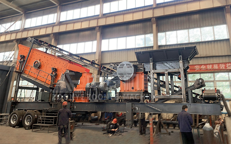 輪胎式移動(dòng)破碎篩分站 輪胎式移動(dòng)破碎篩分站